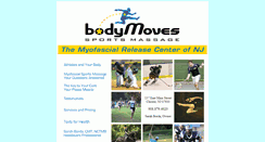 Desktop Screenshot of bodymovessportsmassage.com