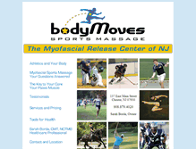 Tablet Screenshot of bodymovessportsmassage.com